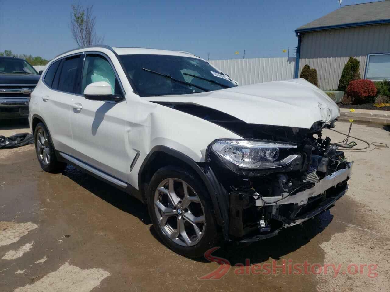 5UXTY5C06M9E47885 2021 BMW X3