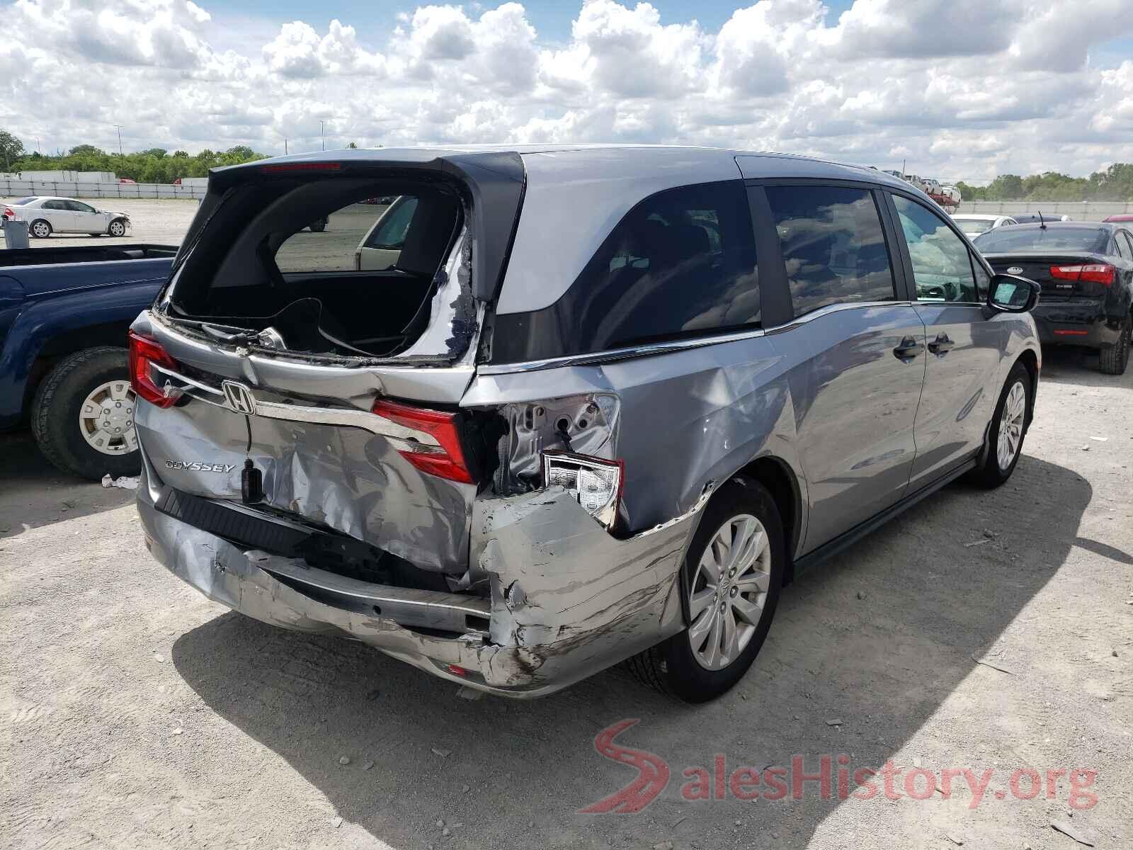 5FNRL6H28LB014760 2020 HONDA ODYSSEY