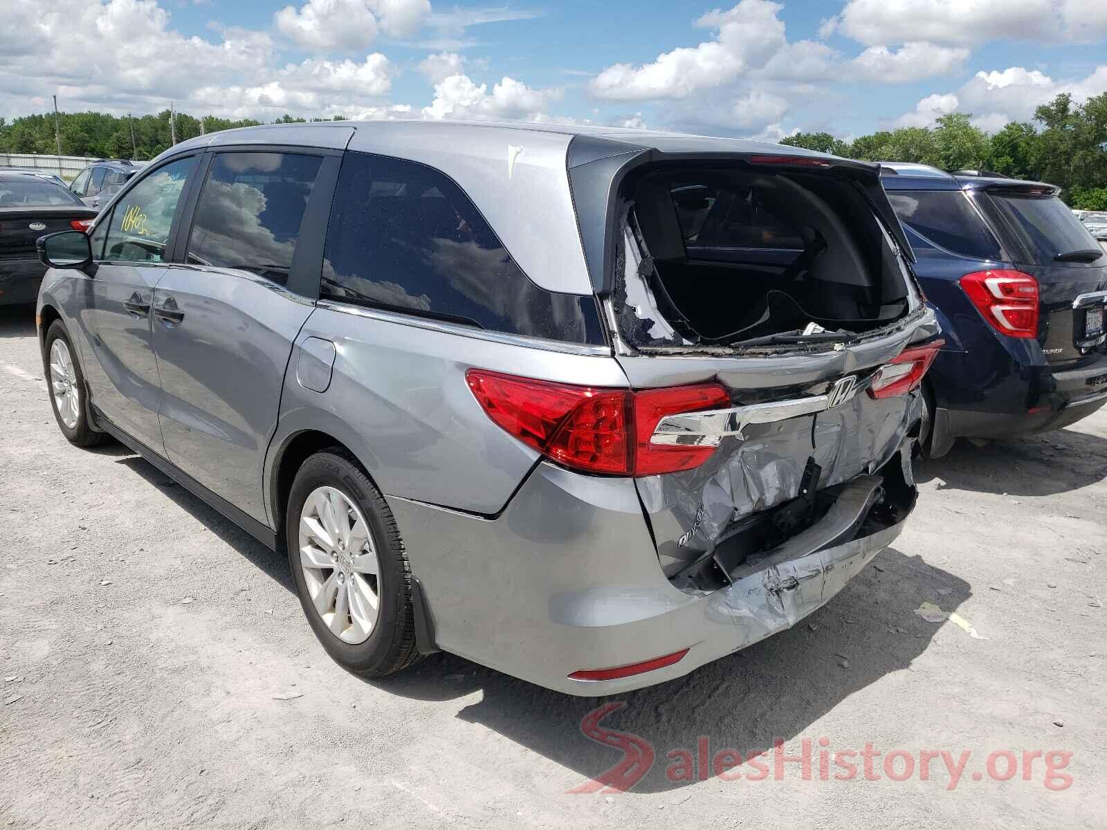 5FNRL6H28LB014760 2020 HONDA ODYSSEY