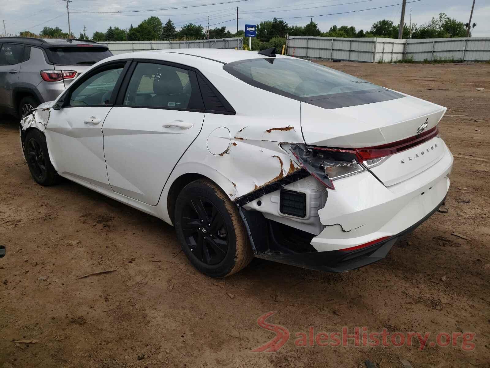 5NPLM4AG0MH023680 2021 HYUNDAI ELANTRA