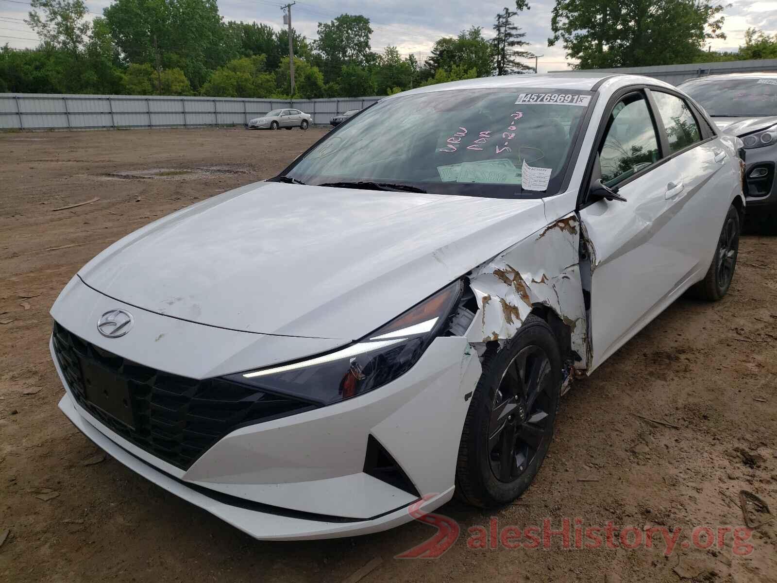 5NPLM4AG0MH023680 2021 HYUNDAI ELANTRA