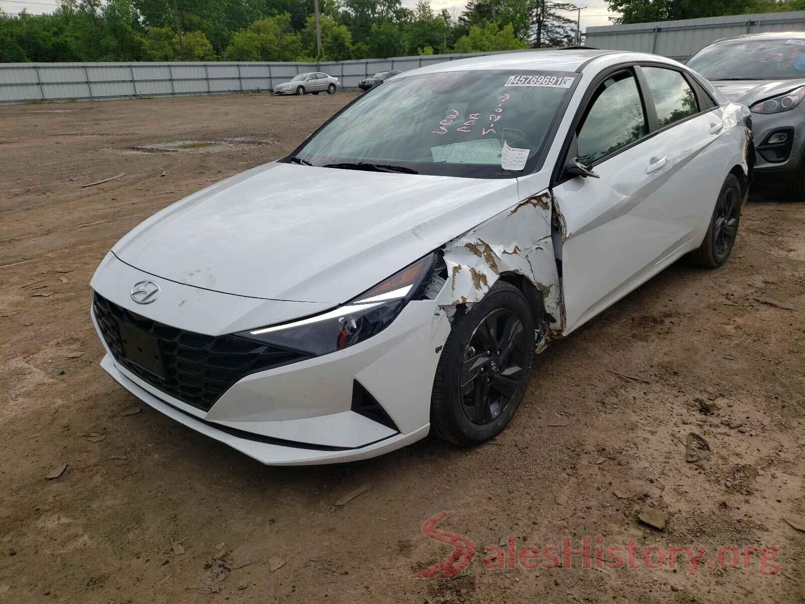 5NPLM4AG0MH023680 2021 HYUNDAI ELANTRA