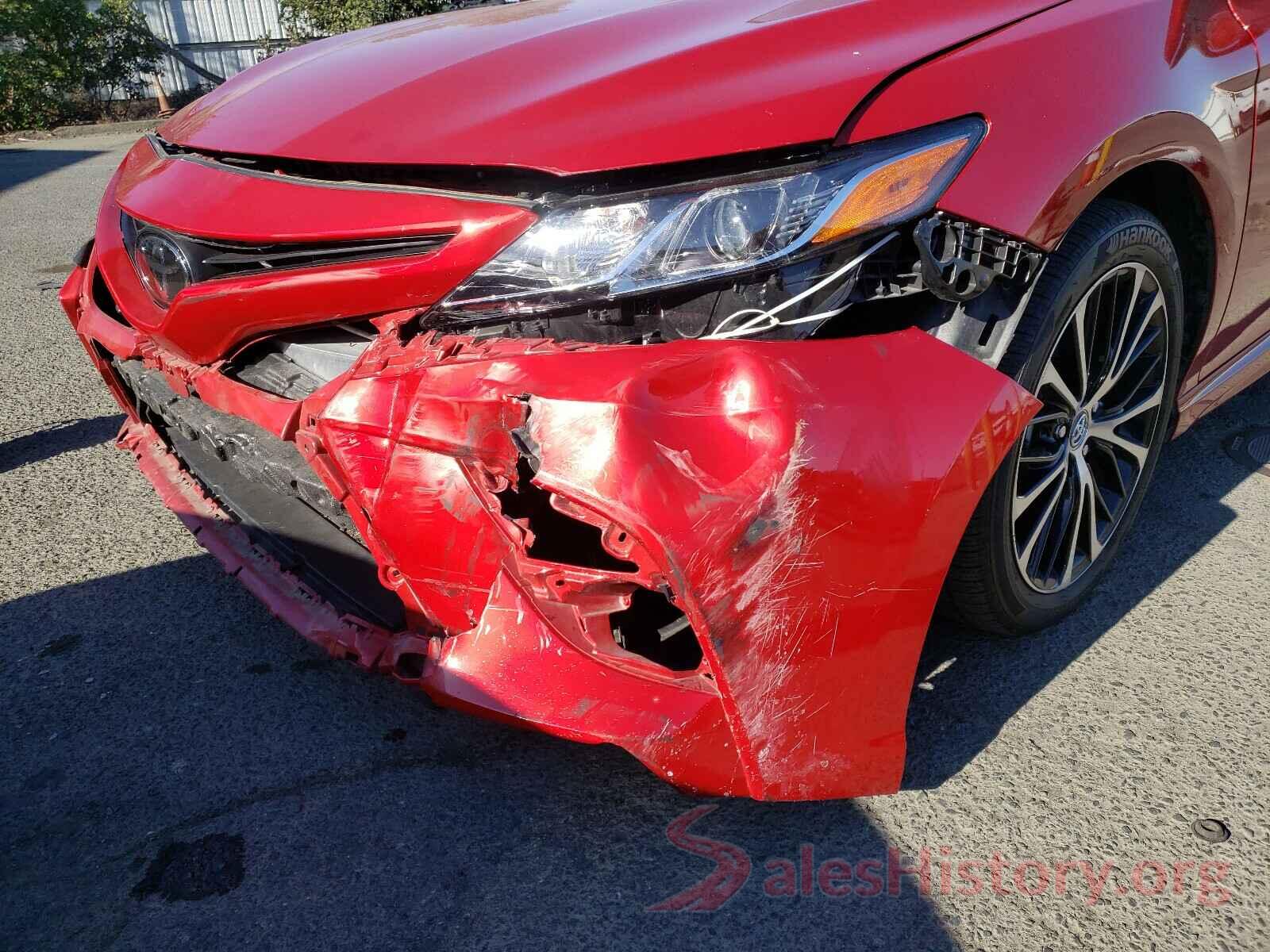 4T1B11HKXKU275318 2019 TOYOTA CAMRY