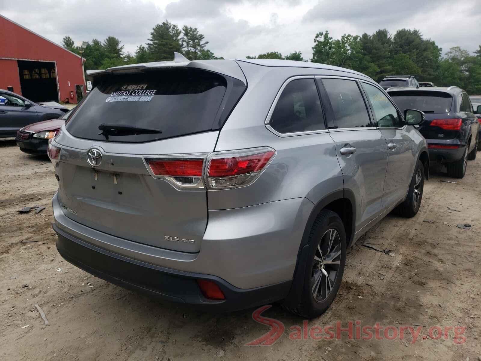 5TDJKRFH9GS313894 2016 TOYOTA HIGHLANDER