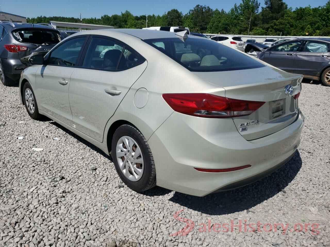 5NPD74LF8HH112645 2017 HYUNDAI ELANTRA