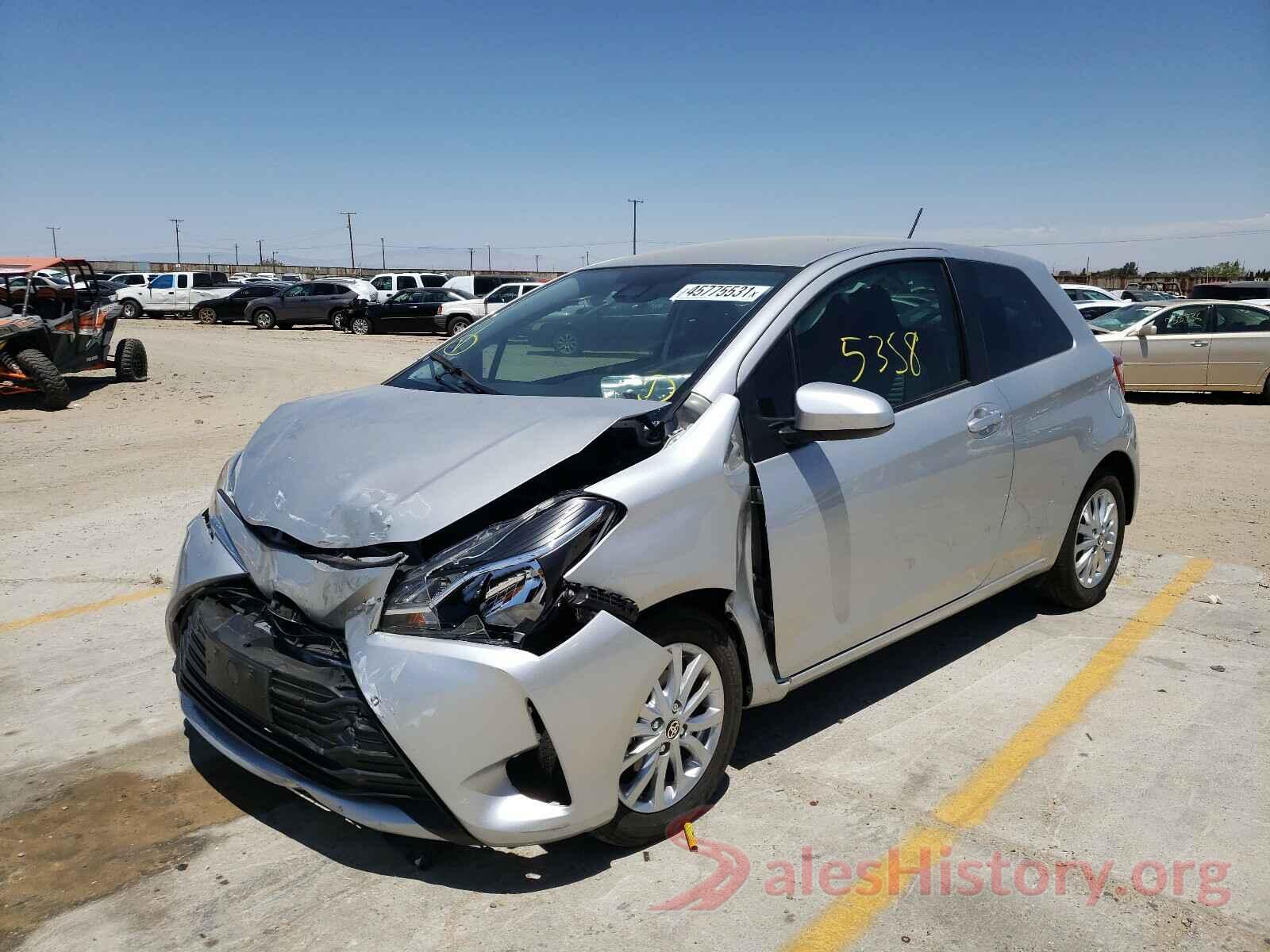 VNKJTUD37JA093206 2018 TOYOTA YARIS