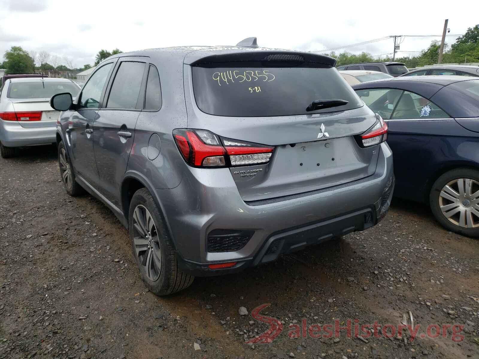 JA4AR3AU0LU018597 2020 MITSUBISHI OUTLANDER