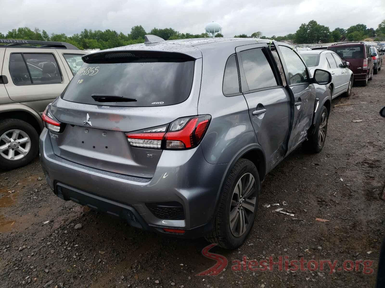 JA4AR3AU0LU018597 2020 MITSUBISHI OUTLANDER