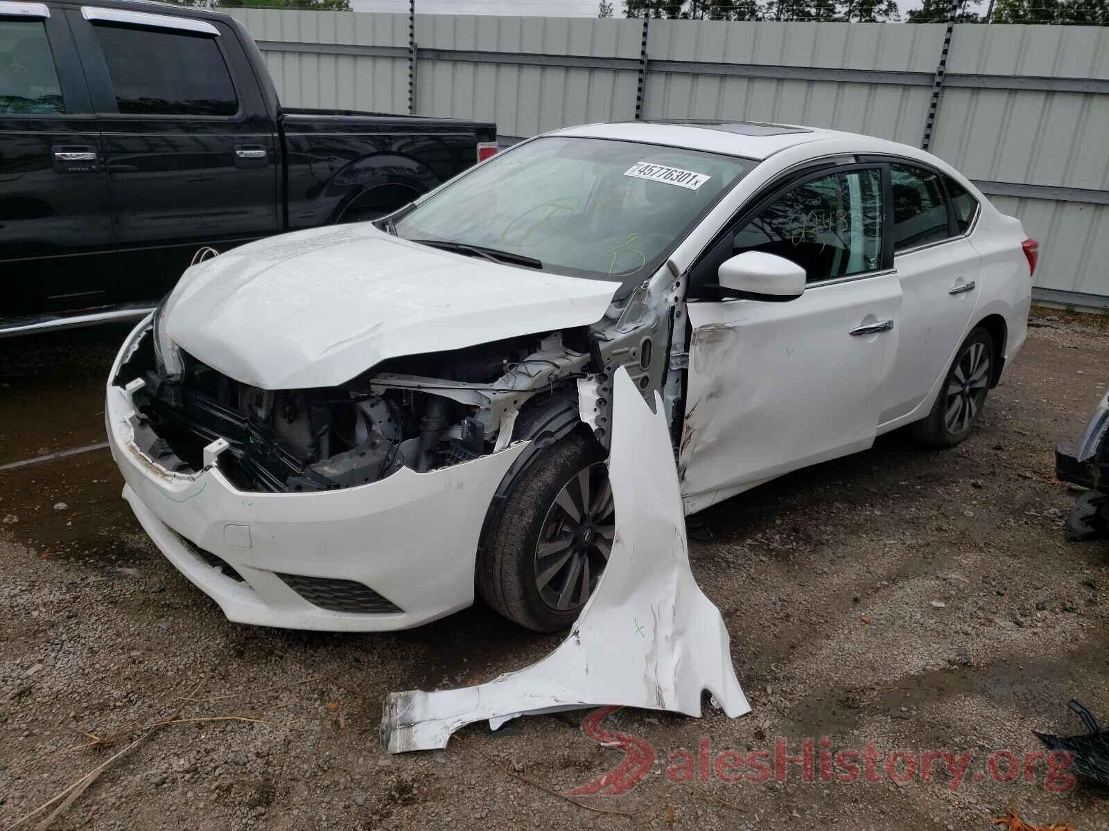 3N1AB7AP8KY305082 2019 NISSAN SENTRA