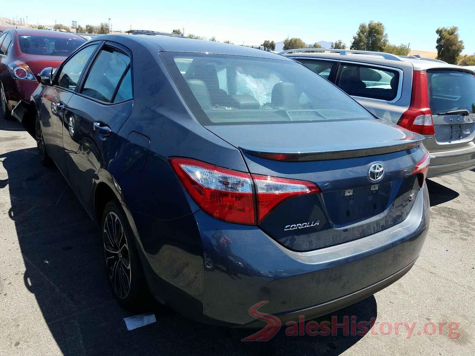 5YFBURHE2GP392660 2016 TOYOTA COROLLA