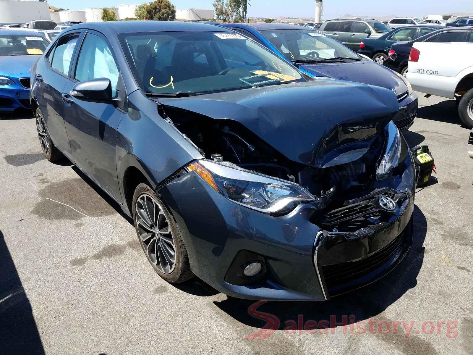 5YFBURHE2GP392660 2016 TOYOTA COROLLA