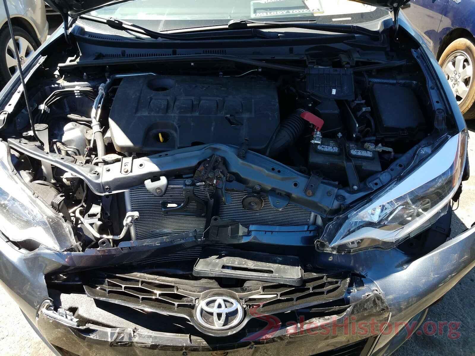 5YFBURHE2GP392660 2016 TOYOTA COROLLA