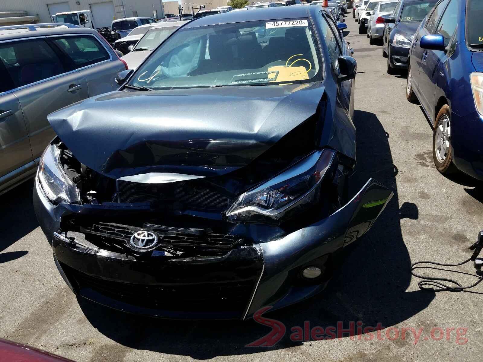 5YFBURHE2GP392660 2016 TOYOTA COROLLA