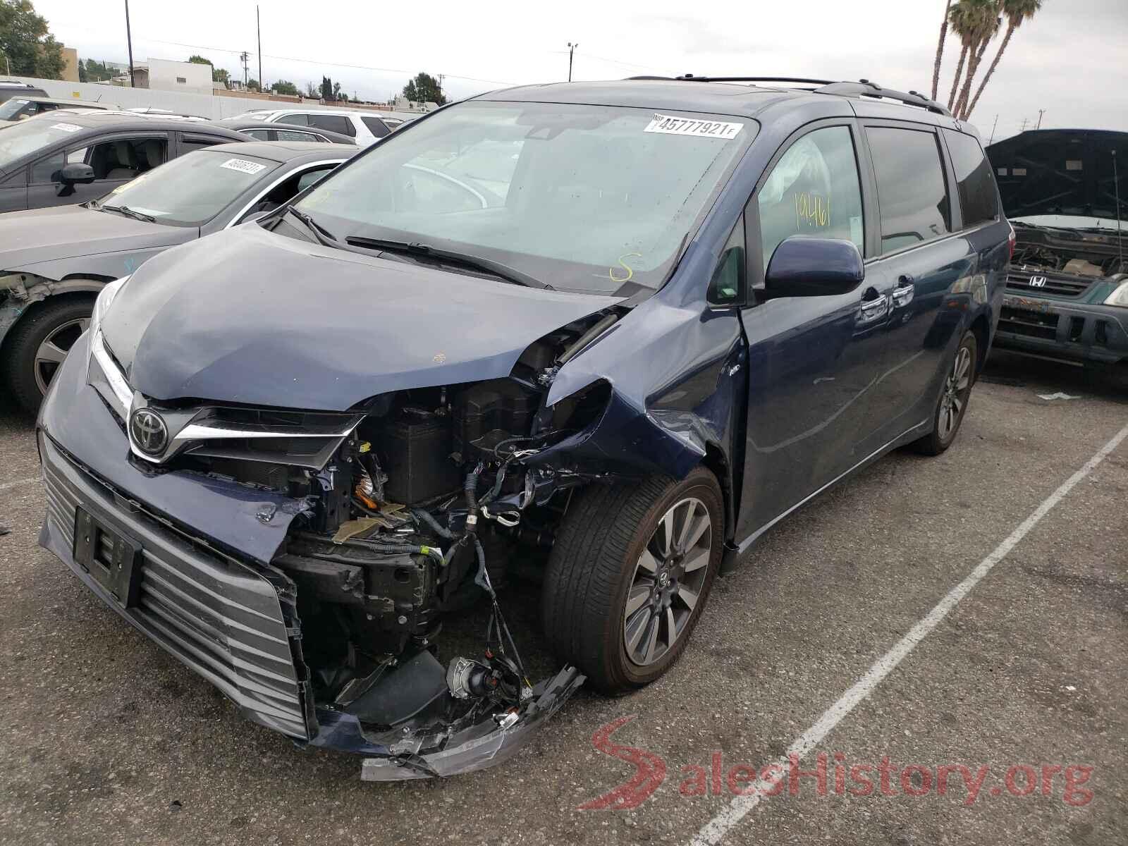 5TDDZ3DC1KS212354 2019 TOYOTA SIENNA