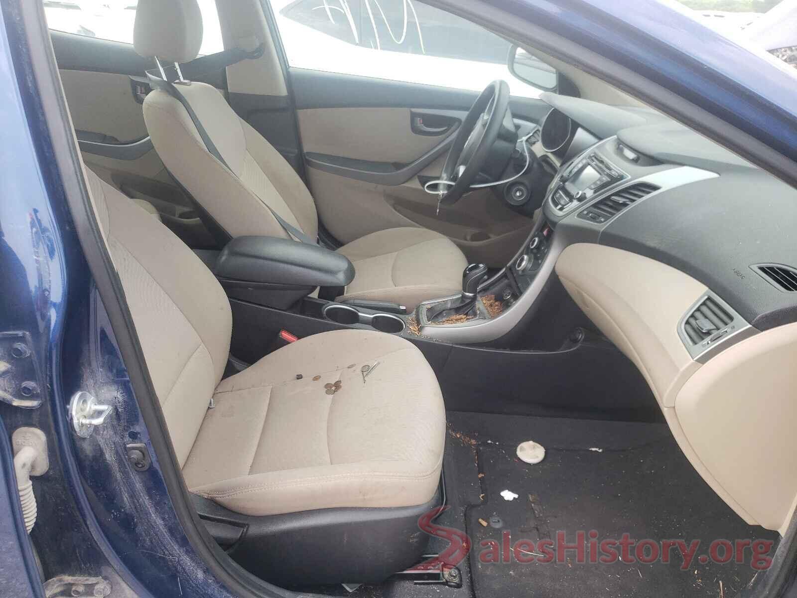 5NPDH4AE3GH688956 2016 HYUNDAI ELANTRA