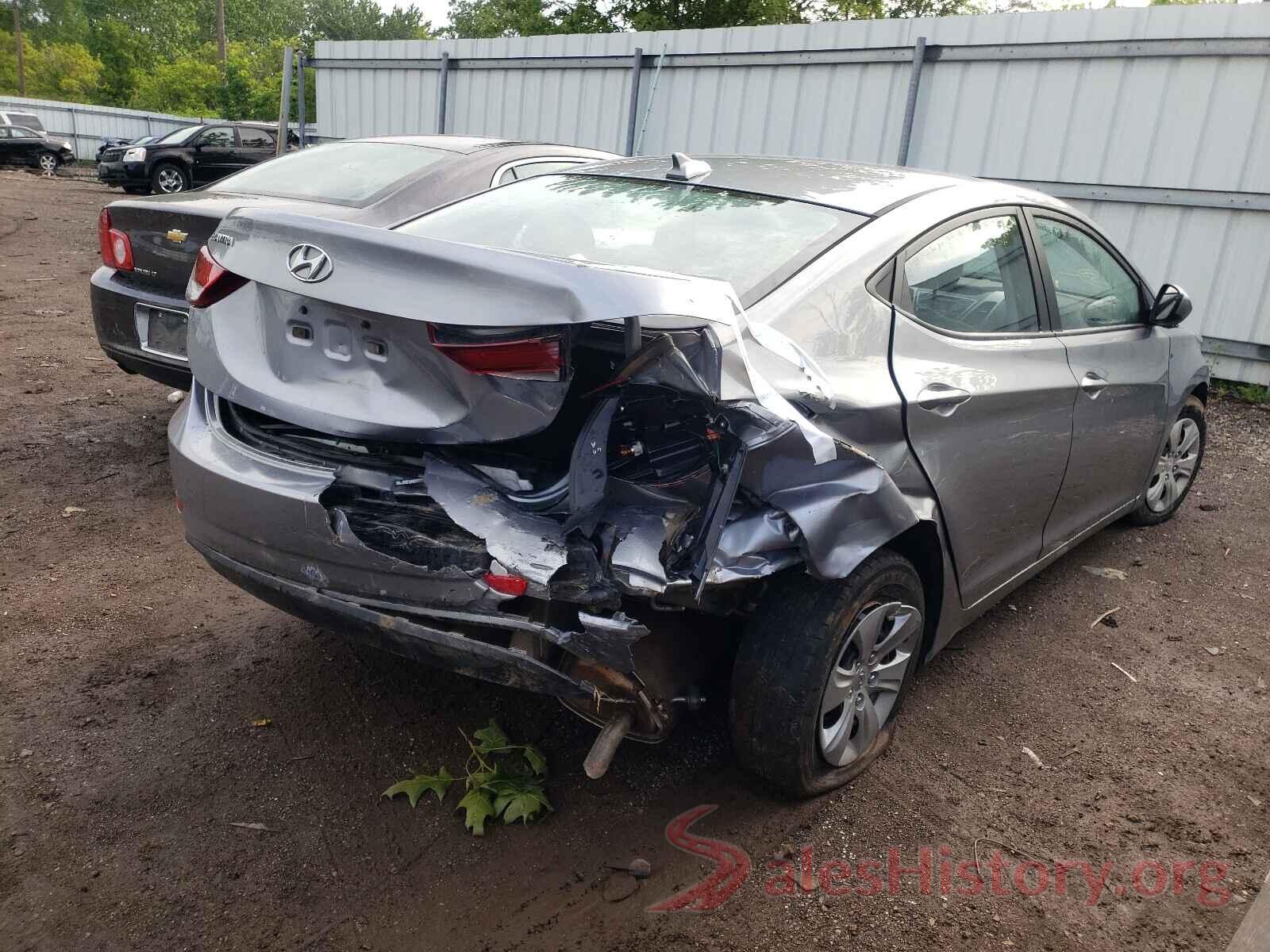 5NPDH4AE3GH713760 2016 HYUNDAI ELANTRA