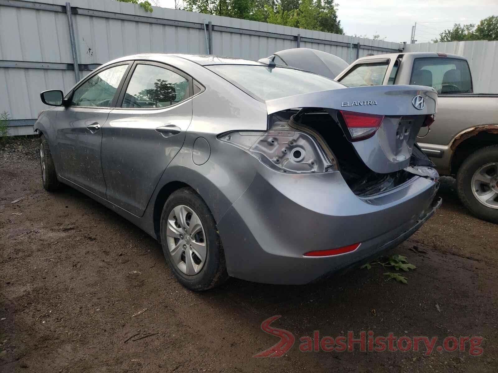 5NPDH4AE3GH713760 2016 HYUNDAI ELANTRA