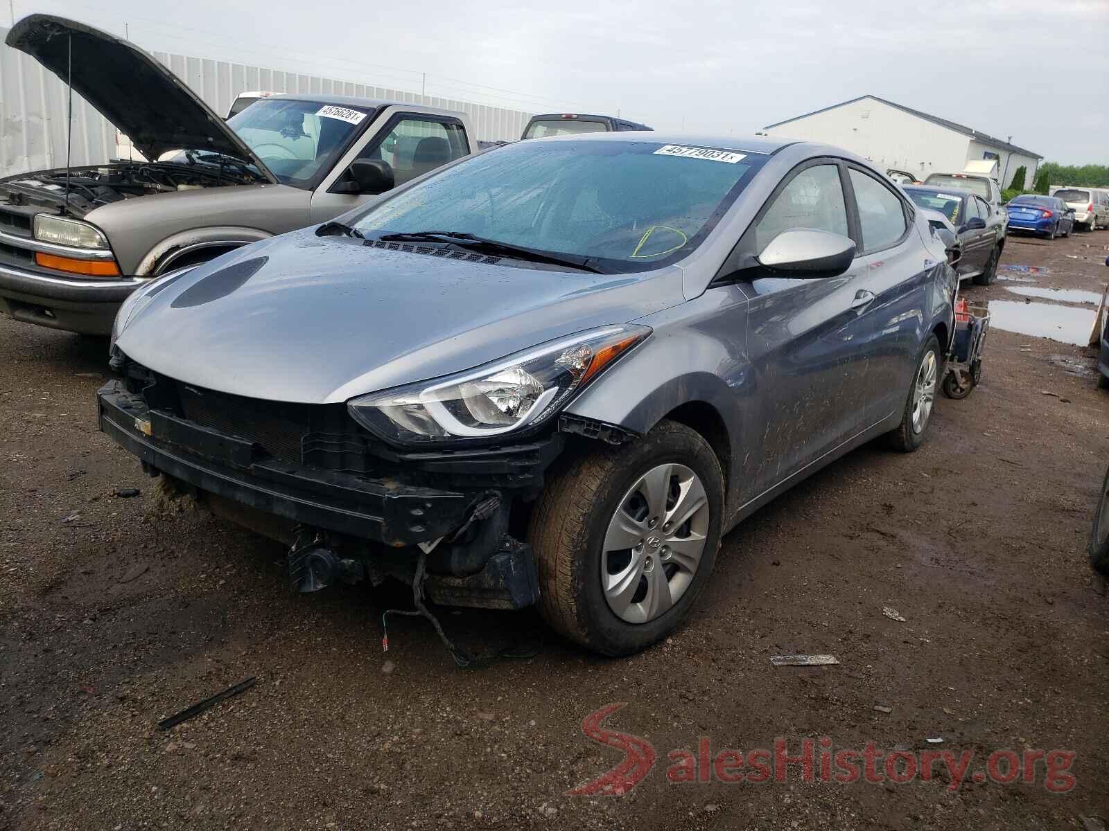 5NPDH4AE3GH713760 2016 HYUNDAI ELANTRA