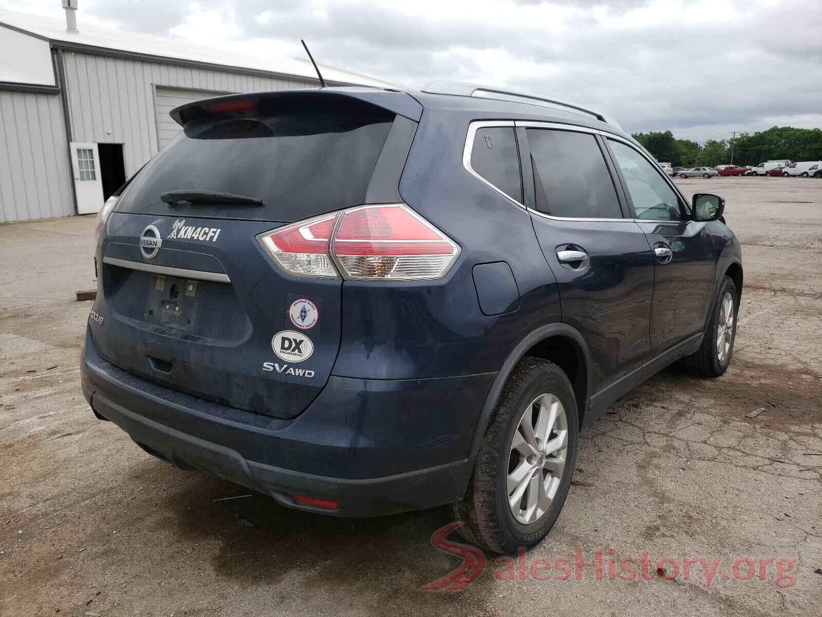 KNMAT2MV8GP709581 2016 NISSAN ROGUE