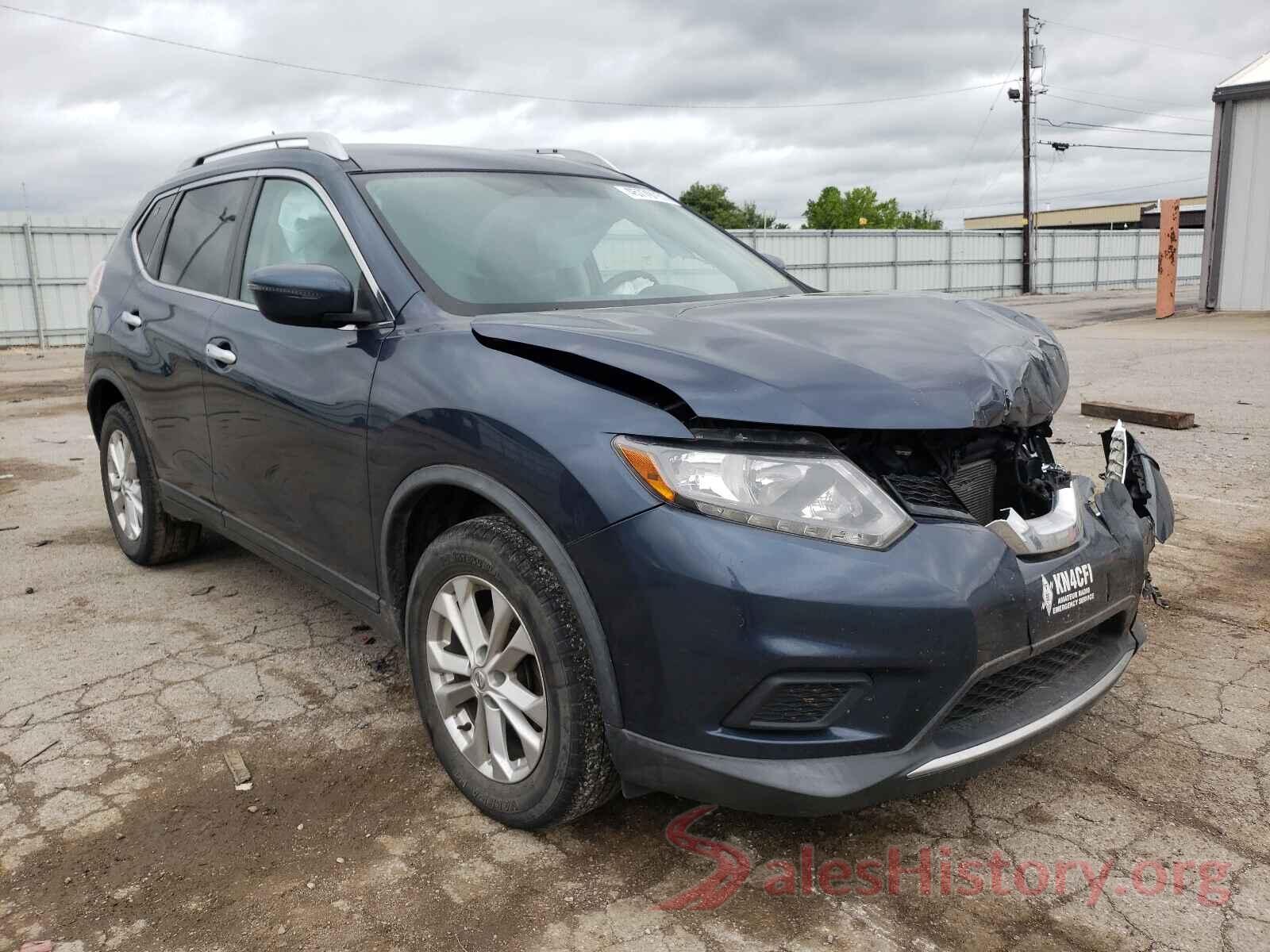 KNMAT2MV8GP709581 2016 NISSAN ROGUE