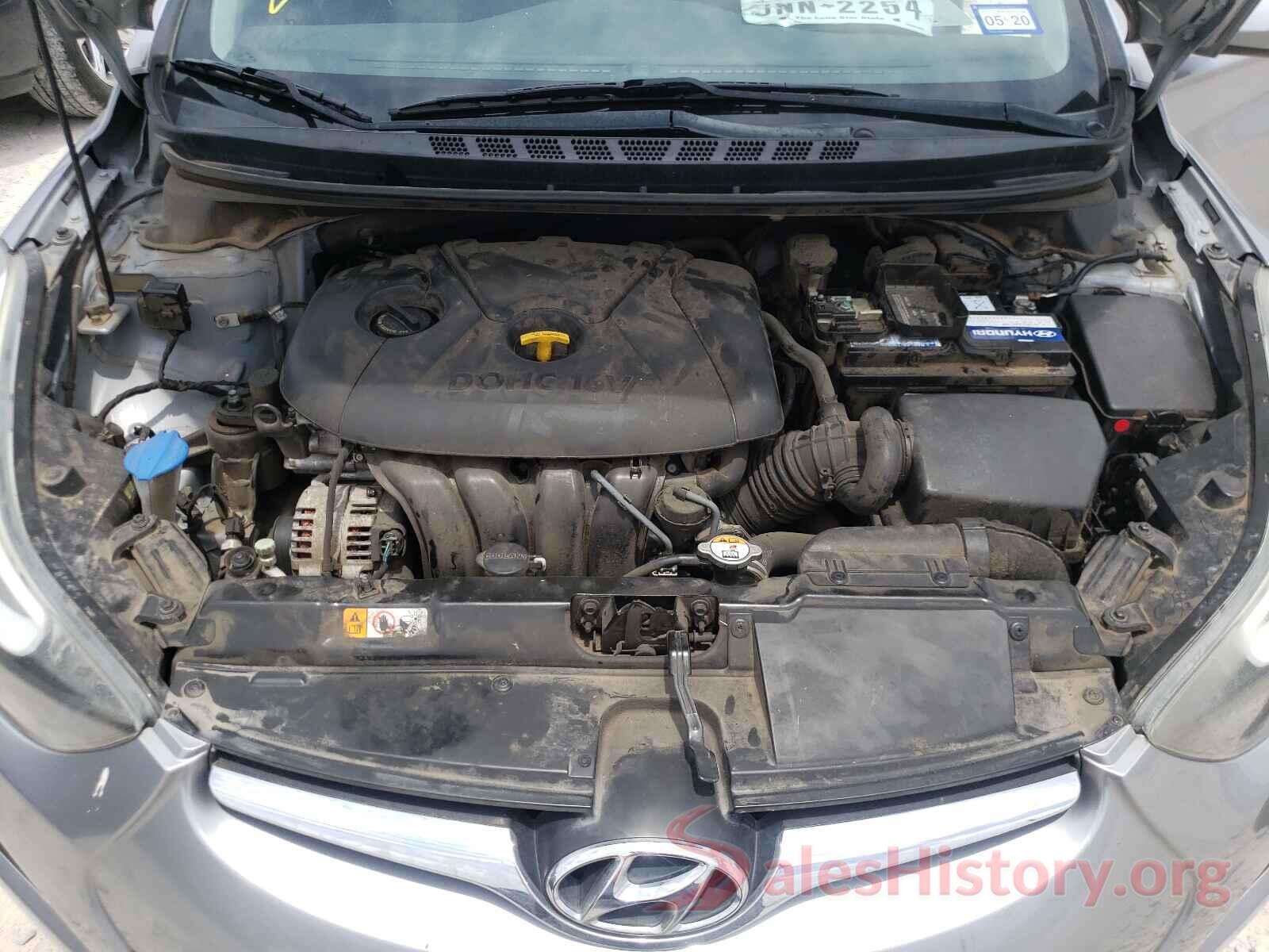 5NPDH4AE0GH697260 2016 HYUNDAI ELANTRA