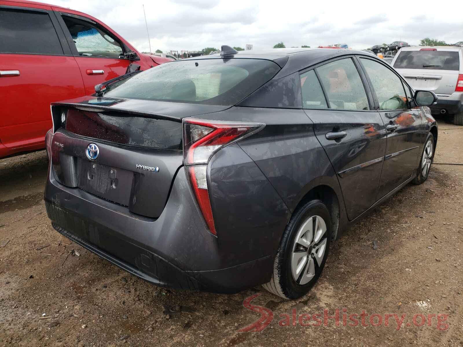 JTDKBRFU6G3505132 2016 TOYOTA PRIUS