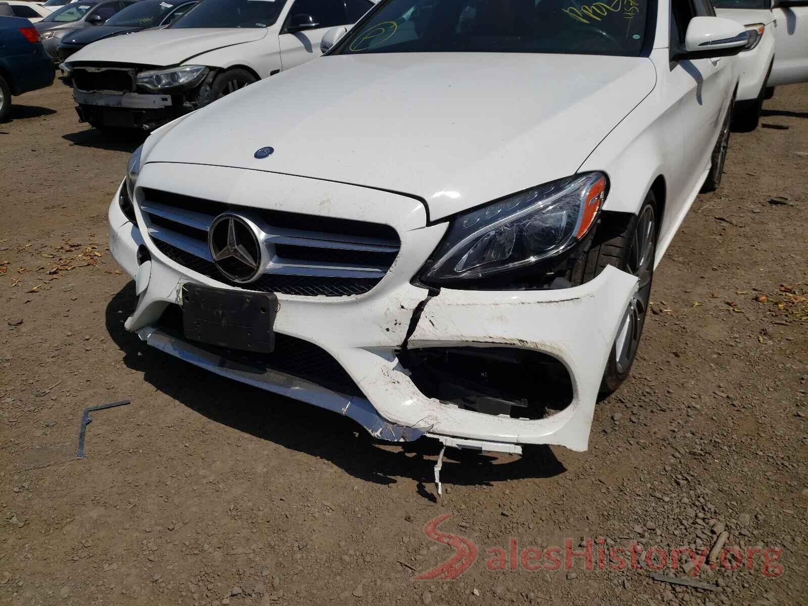 55SWF4JB3HU196883 2017 MERCEDES-BENZ C-CLASS