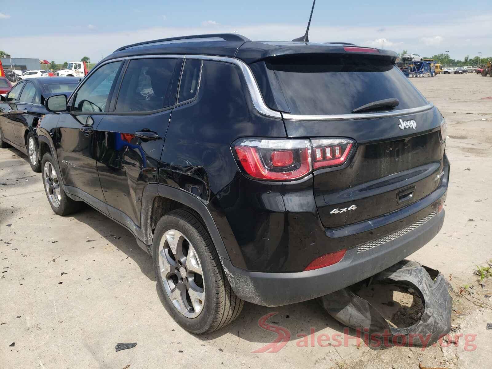 3C4NJDCB3LT116727 2020 JEEP COMPASS