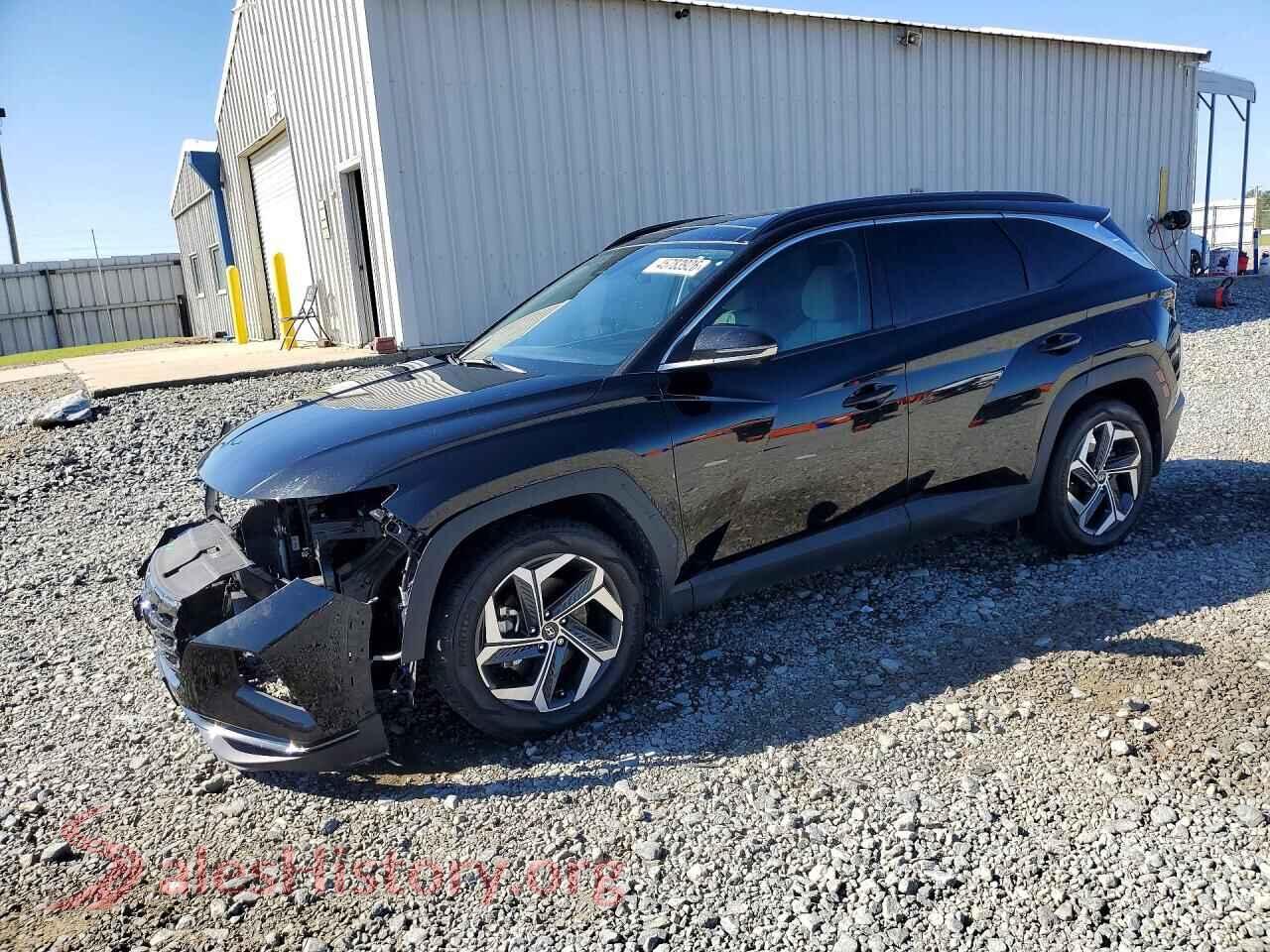 2022 HYUNDAI TUCSON VIN 5NMJE3AE2NH125140, auction photo