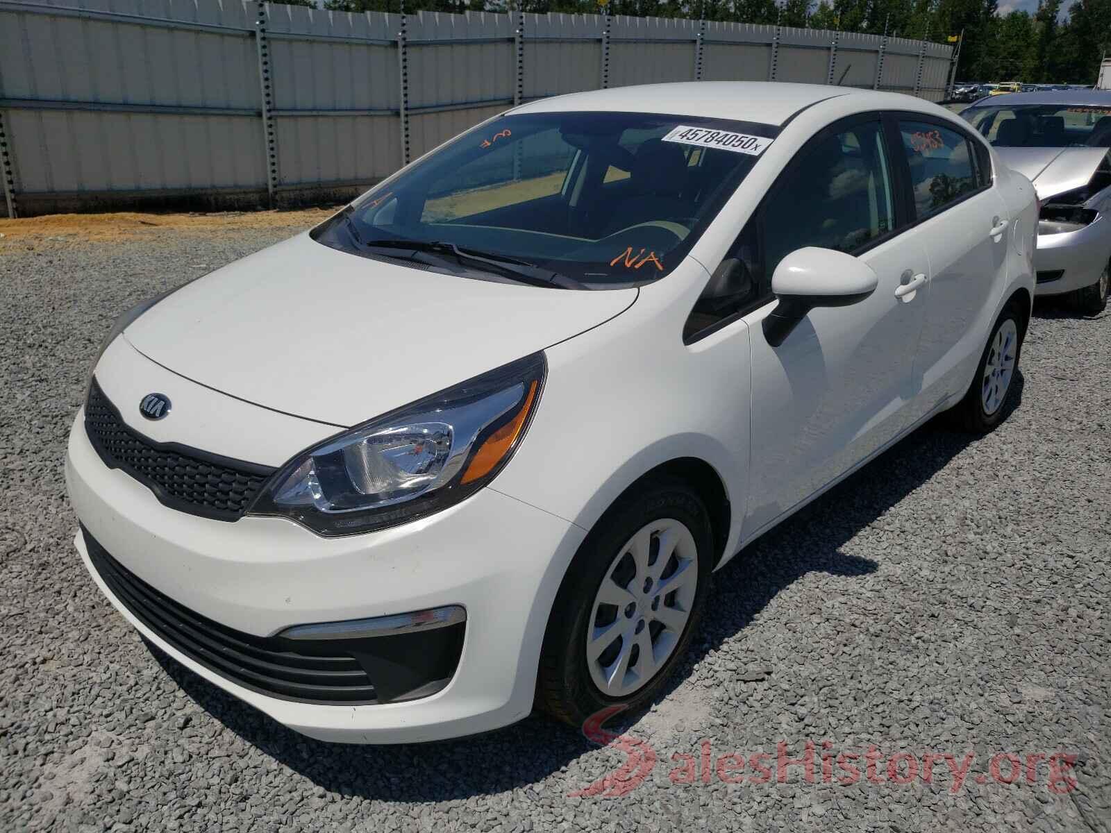 KNADM4A37G6684622 2016 KIA RIO