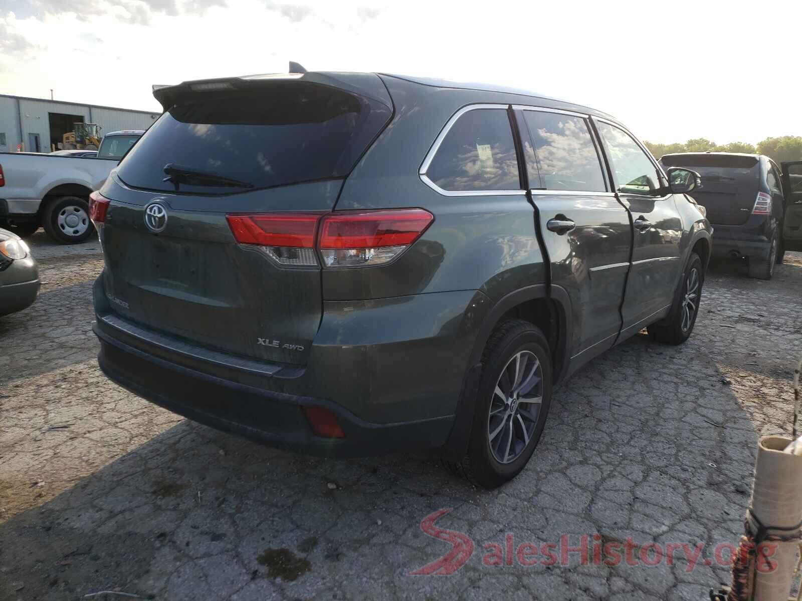 5TDJZRFH6JS841914 2018 TOYOTA HIGHLANDER