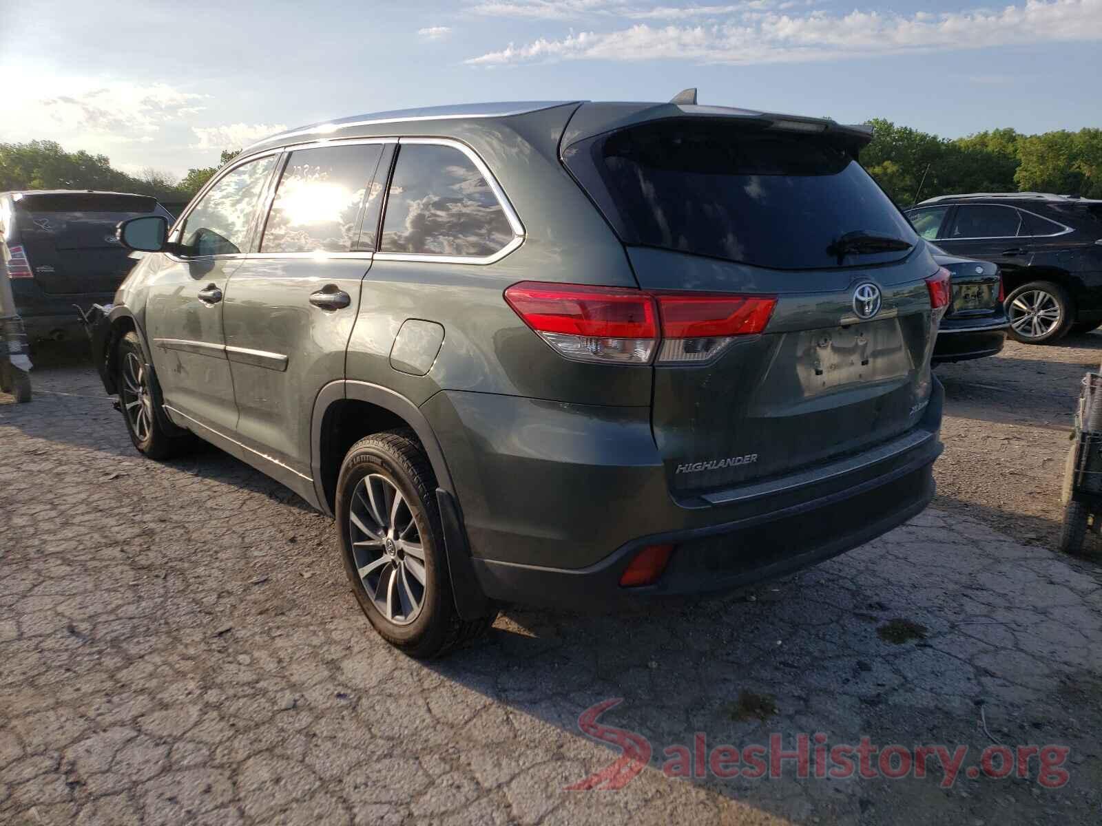 5TDJZRFH6JS841914 2018 TOYOTA HIGHLANDER