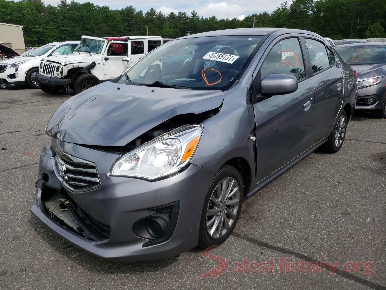 ML32F3FJ9KHF00290 2019 MITSUBISHI MIRAGE