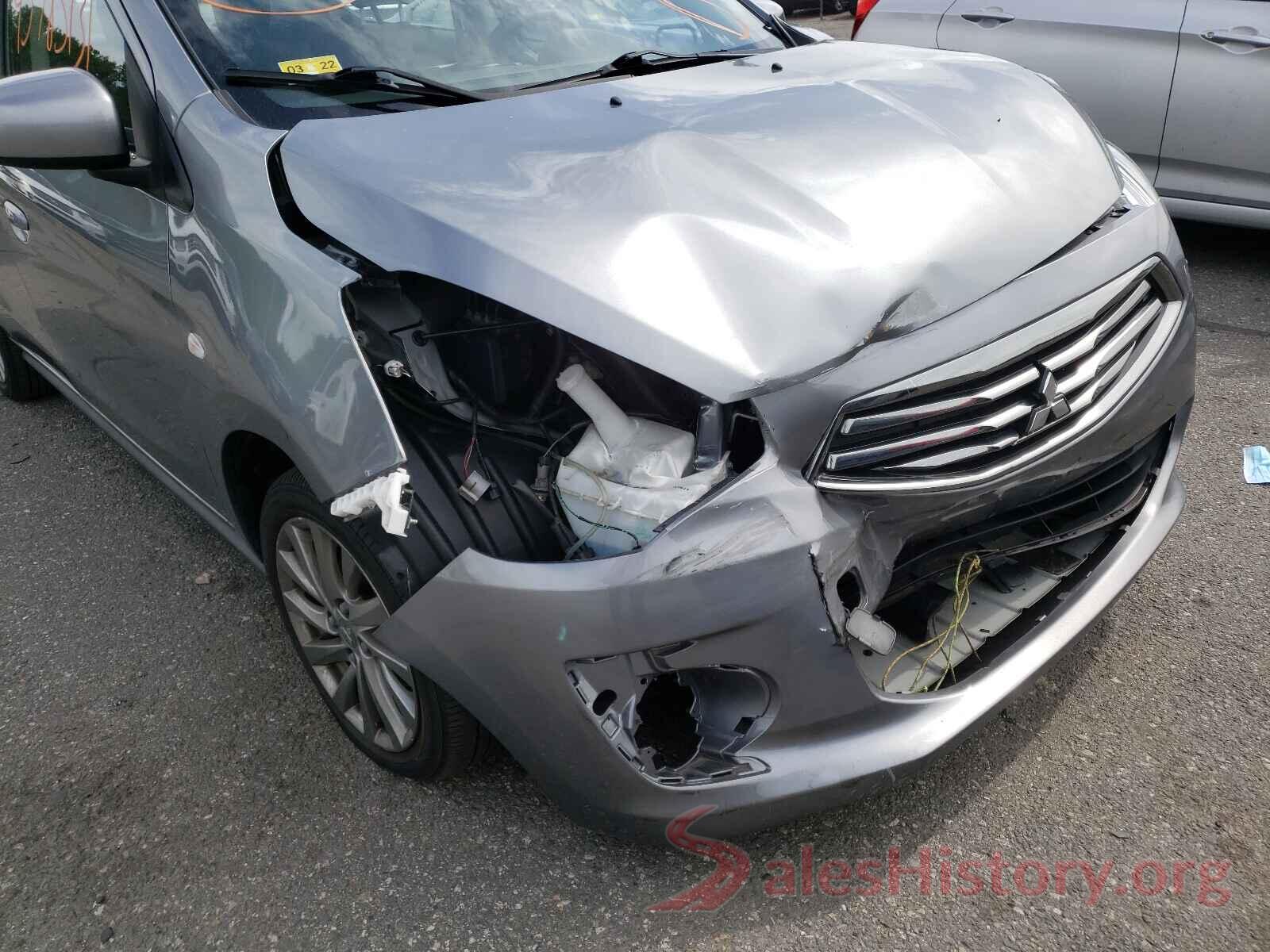 ML32F3FJ9KHF00290 2019 MITSUBISHI MIRAGE