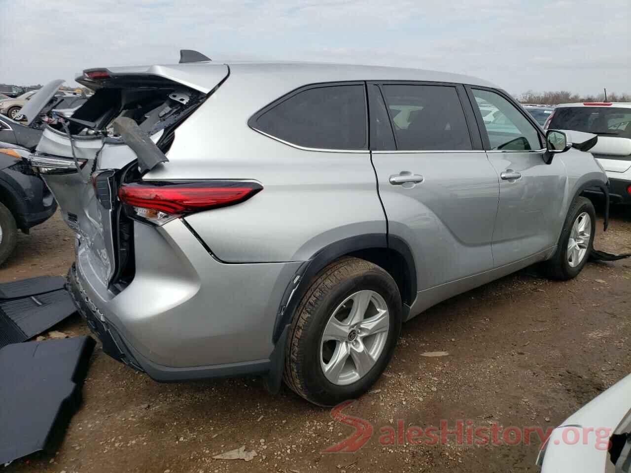 5TDKDRAH0PS020861 2023 TOYOTA HIGHLANDER