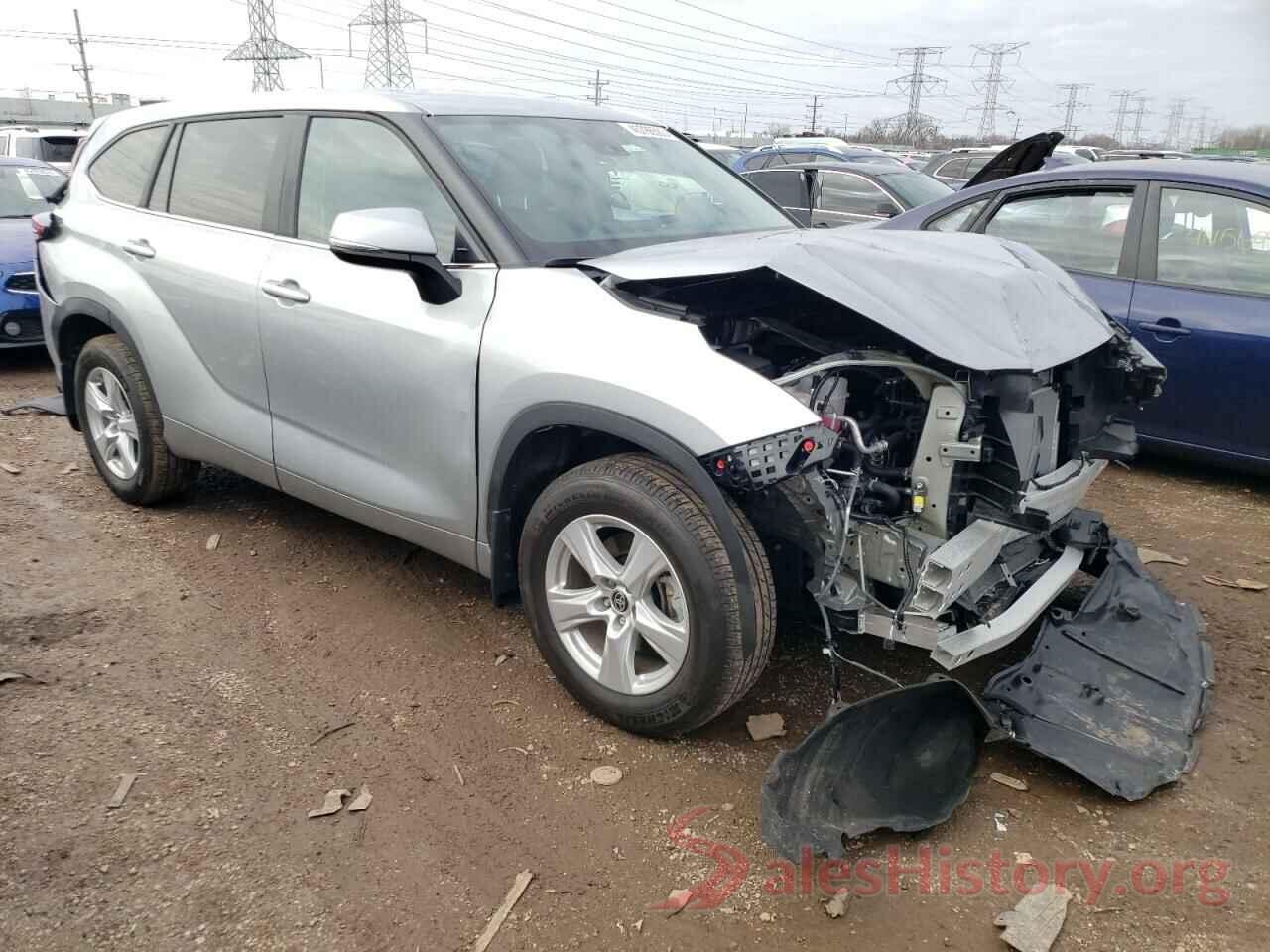 5TDKDRAH0PS020861 2023 TOYOTA HIGHLANDER