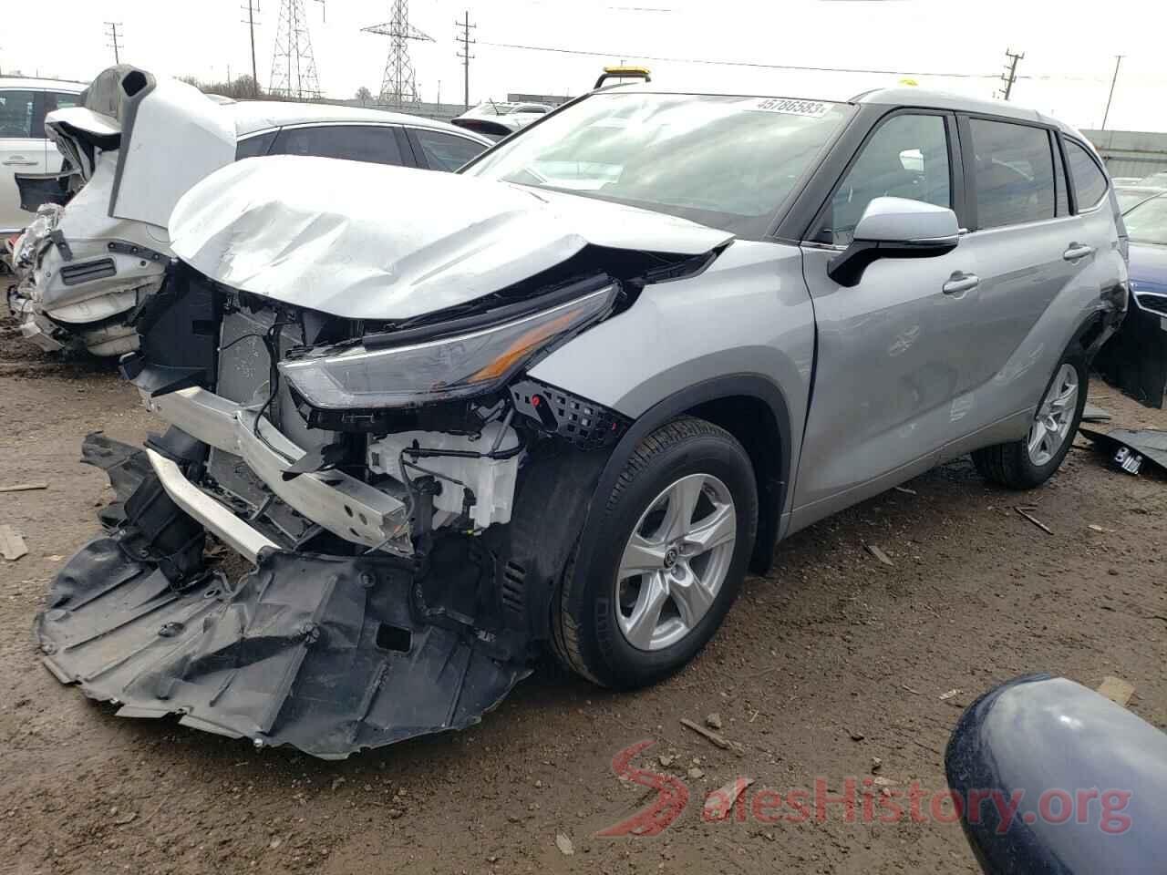 5TDKDRAH0PS020861 2023 TOYOTA HIGHLANDER