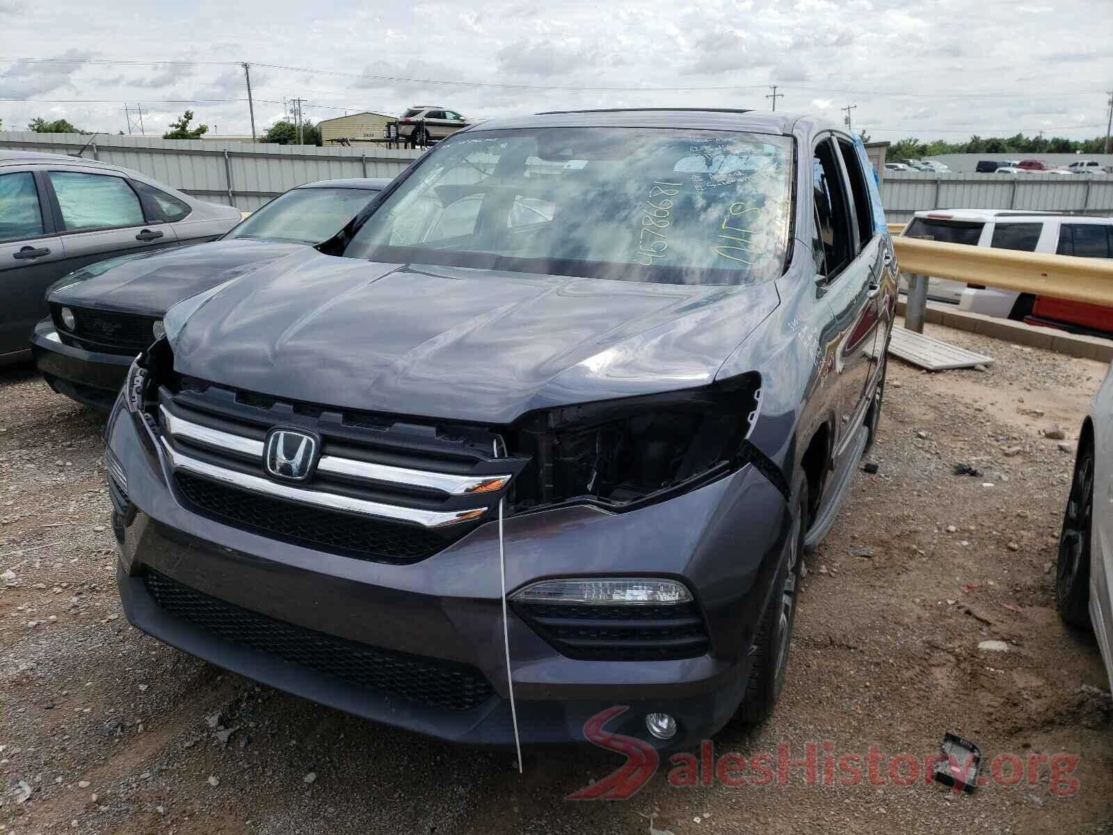 5FNYF5H67HB007578 2017 HONDA PILOT