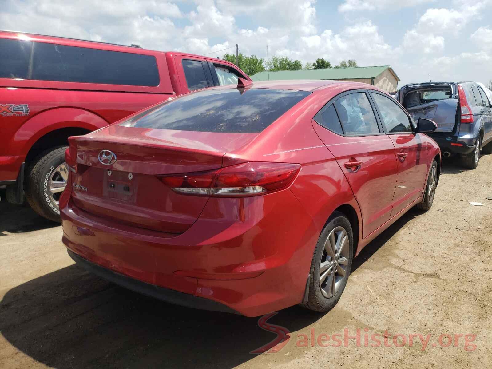 5NPD84LF6HH017160 2017 HYUNDAI ELANTRA