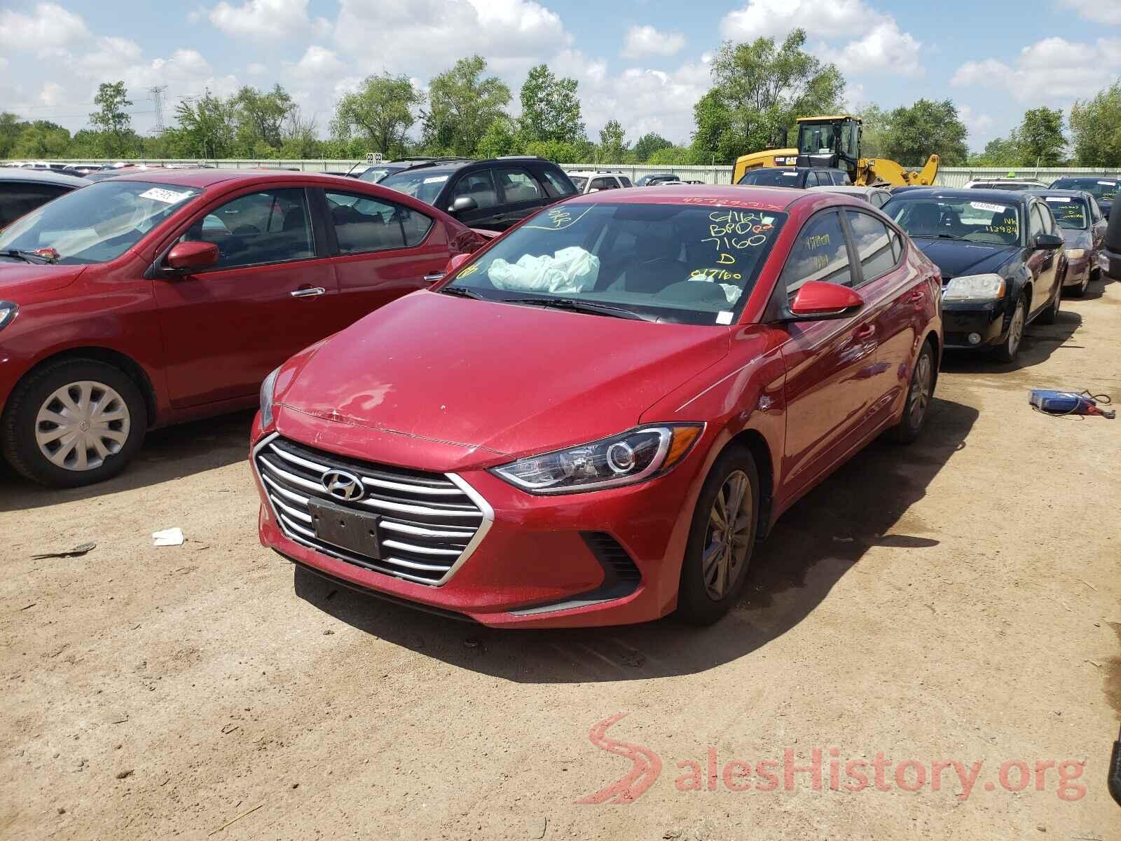 5NPD84LF6HH017160 2017 HYUNDAI ELANTRA