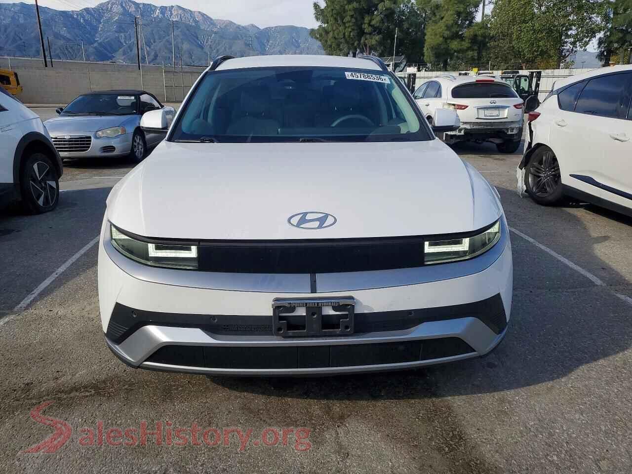 2025 HYUNDAI IONIQ VIN 7YAKN4DA0SY014658, rear view