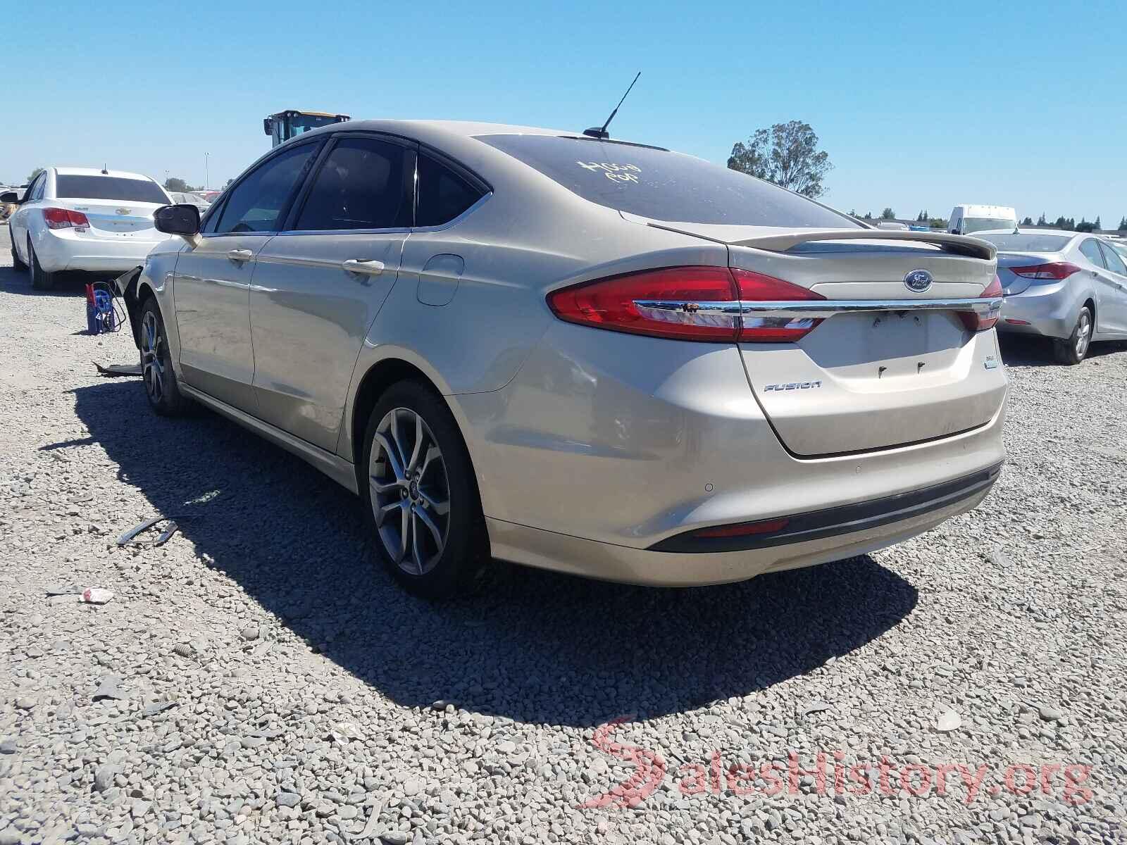 3FA6P0HD6HR294597 2017 FORD FUSION