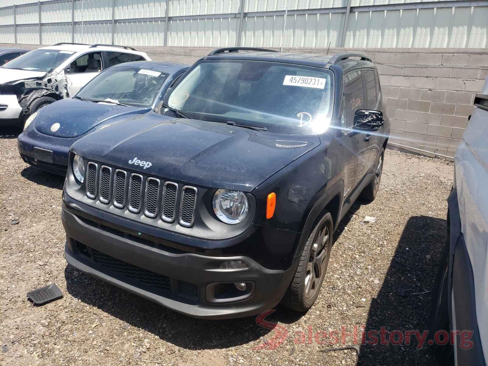 ZACCJABT1GPD62267 2016 JEEP RENEGADE