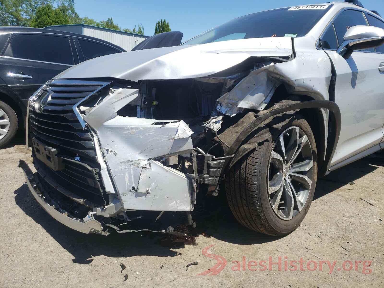 2T2BZMCA0HC135051 2017 LEXUS RX350