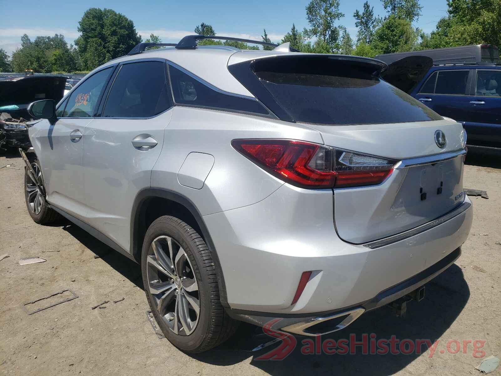 2T2BZMCA0HC135051 2017 LEXUS RX350