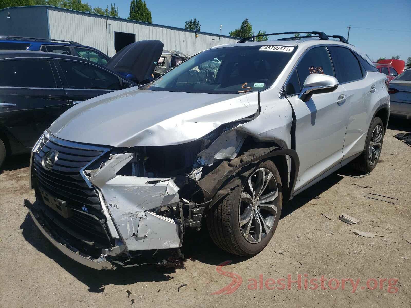 2T2BZMCA0HC135051 2017 LEXUS RX350