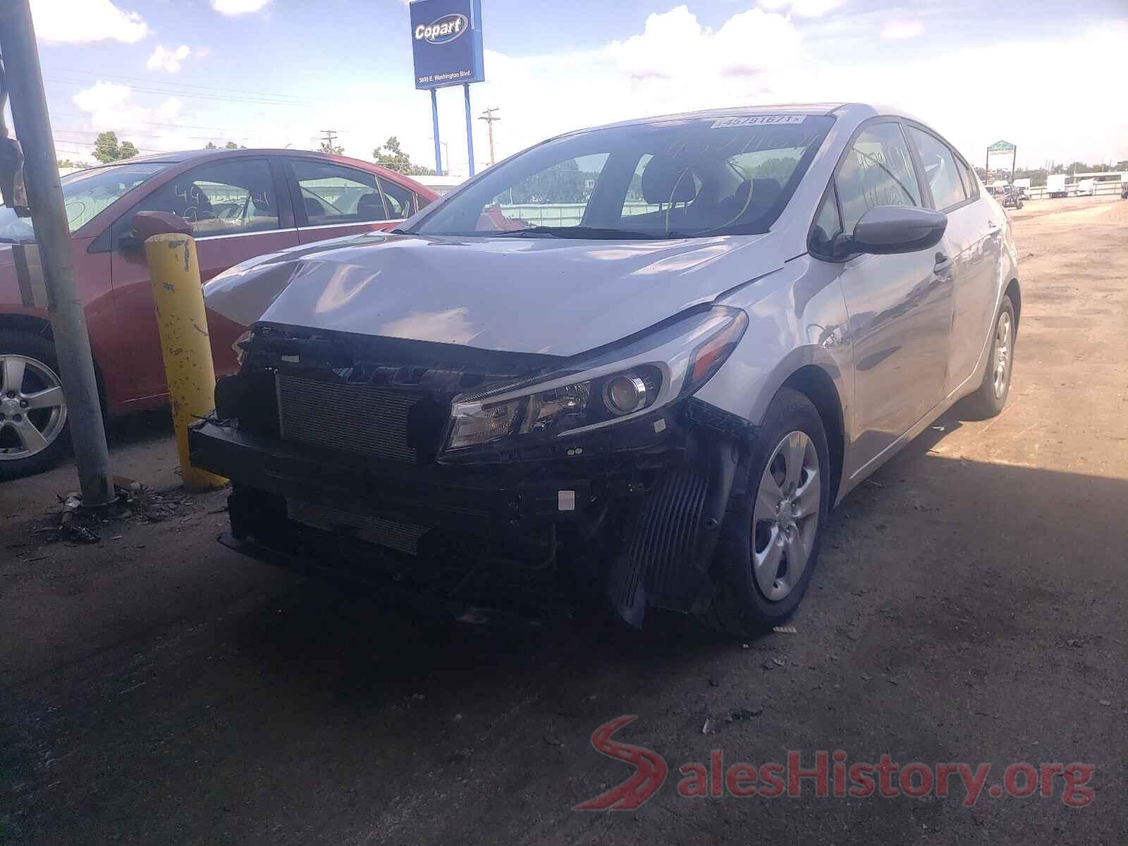 3KPFK4A71HE161113 2017 KIA FORTE