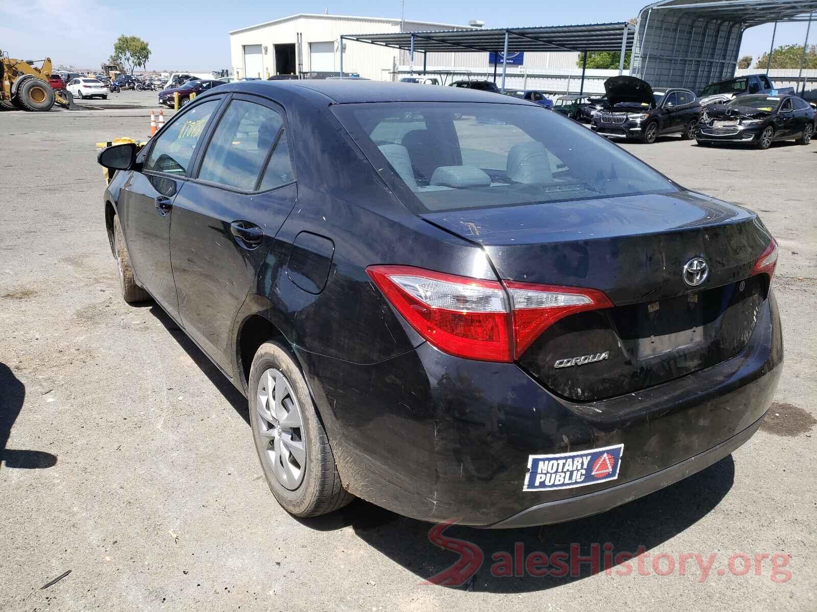 5YFBURHE2GP459189 2016 TOYOTA COROLLA