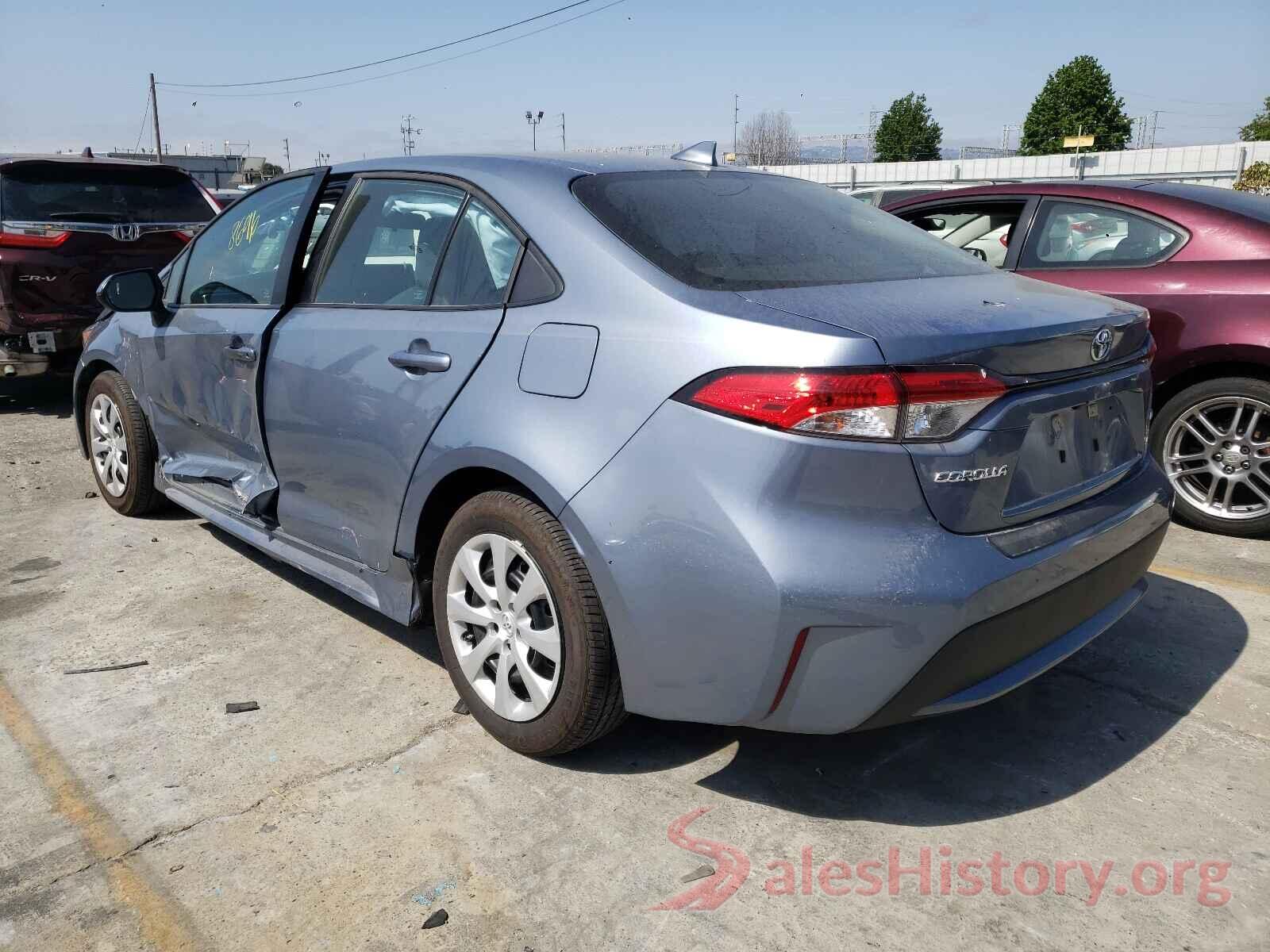 5YFEPMAE8MP165678 2021 TOYOTA COROLLA