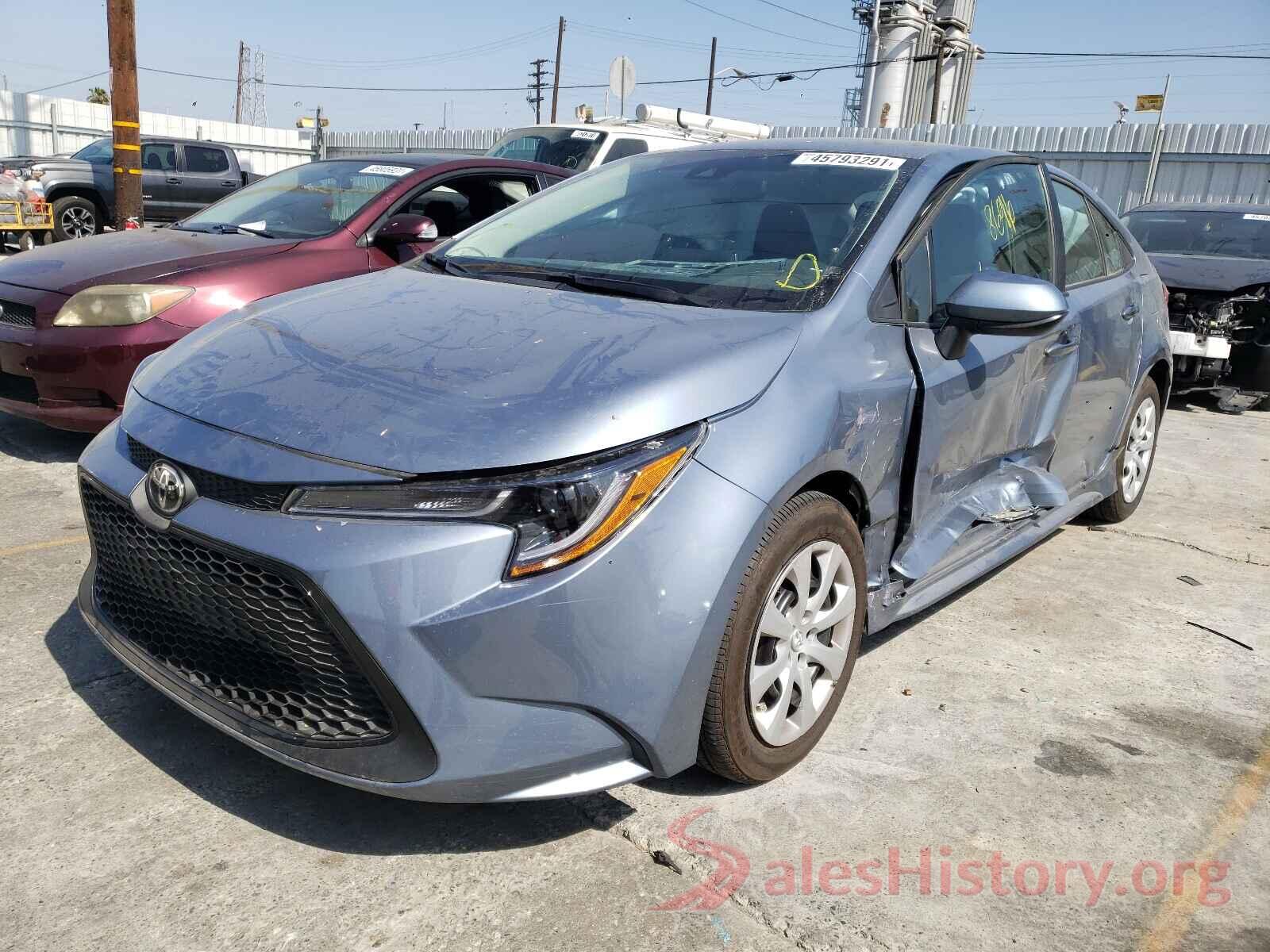 5YFEPMAE8MP165678 2021 TOYOTA COROLLA